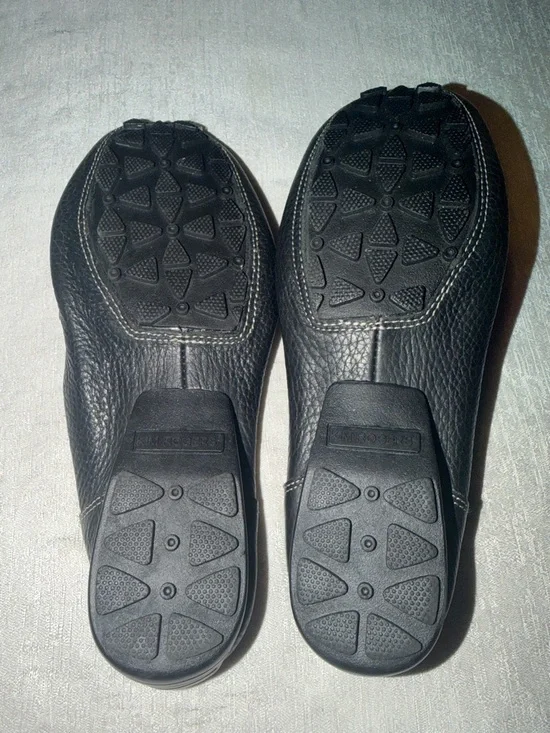 Kim Rogers ‘Charlotte’ Women’s Black Leather Slip-On Stylish Loafers Size 7.5 - Picture 8 of 10